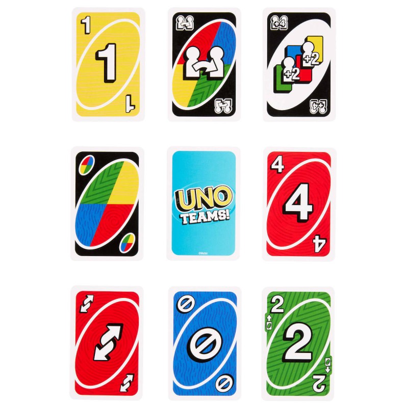 UNO Teams Card Game