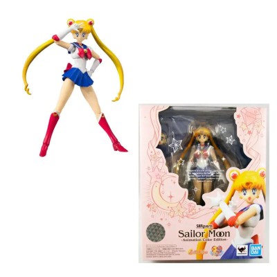 Sailor Moon S.h Figuarts Action Figure Sailor Moon Animation Color Edition 14Cm