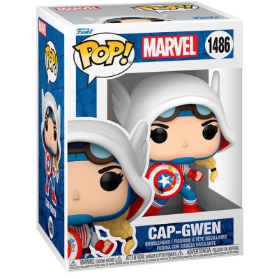 Marvel POP! Vinyl Figure Cap-Gwen 9cm 1486