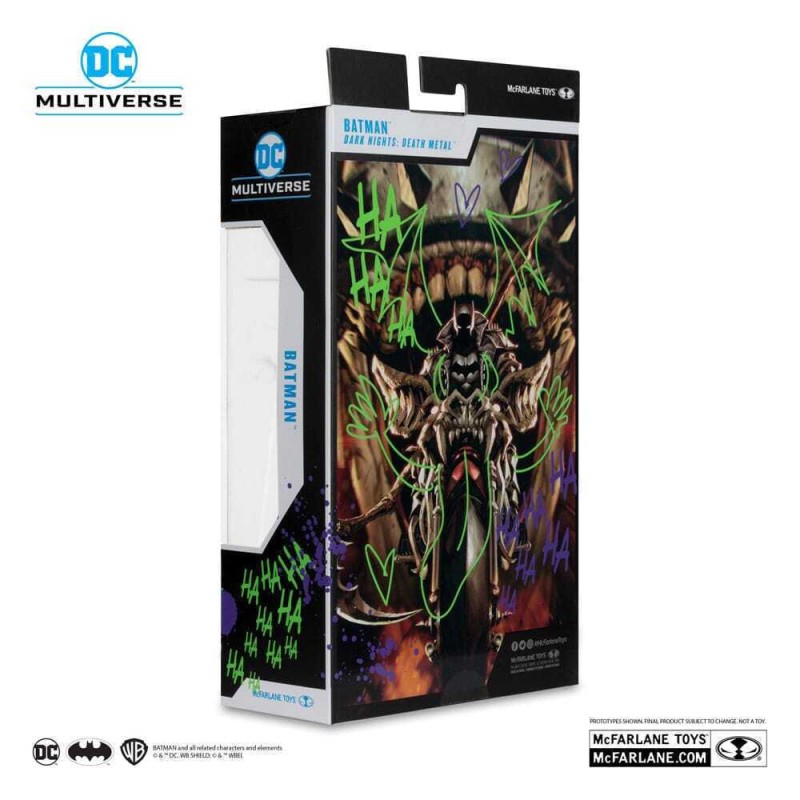 DC Multiverse Action Figure Batman (Dark Nights: Death Metal) Jokerized (Gold Label) 18cm