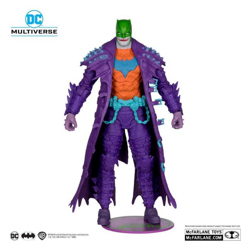 DC Multiverse Action Figure Batman (Dark Nights: Death Metal) Jokerized (Gold Label) 18cm