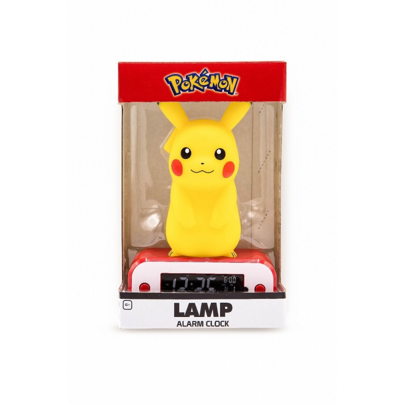 Pokémon High quality Alarm Clock with Light Pikachu 18cm