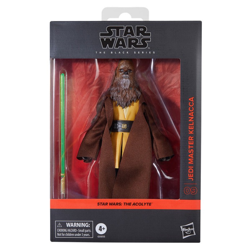 Star Wars: The Acolyte Black Series Action Figure Jedi Master Kelnacca 15cm