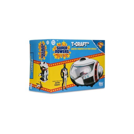 Superman (2025) DC Direct Super Powers Action Figure with Vehicle Mr. Terrific & T-Craft