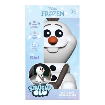 Frozen Squishy Officially licensed Glo Silicon Light Olaf 15cm