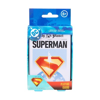 Paladone Dc Superman Playing Cards In A Tin PP14695SMT