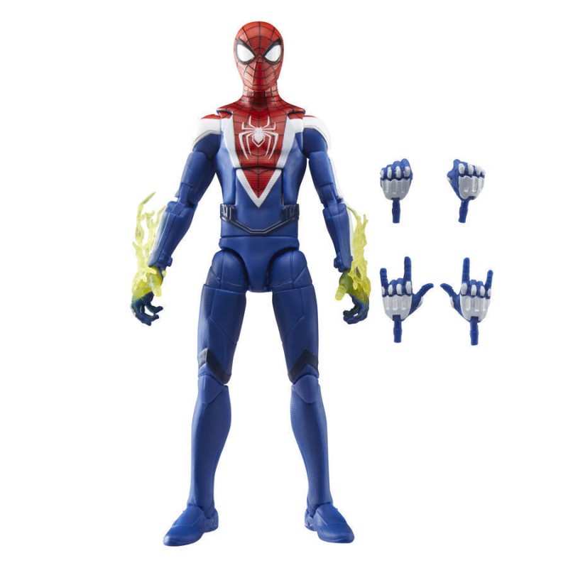 Spider-Man 2 Marvel Legends Gamerverse Action Figure Miles Morales (Upgraded Suit Style) 15cm