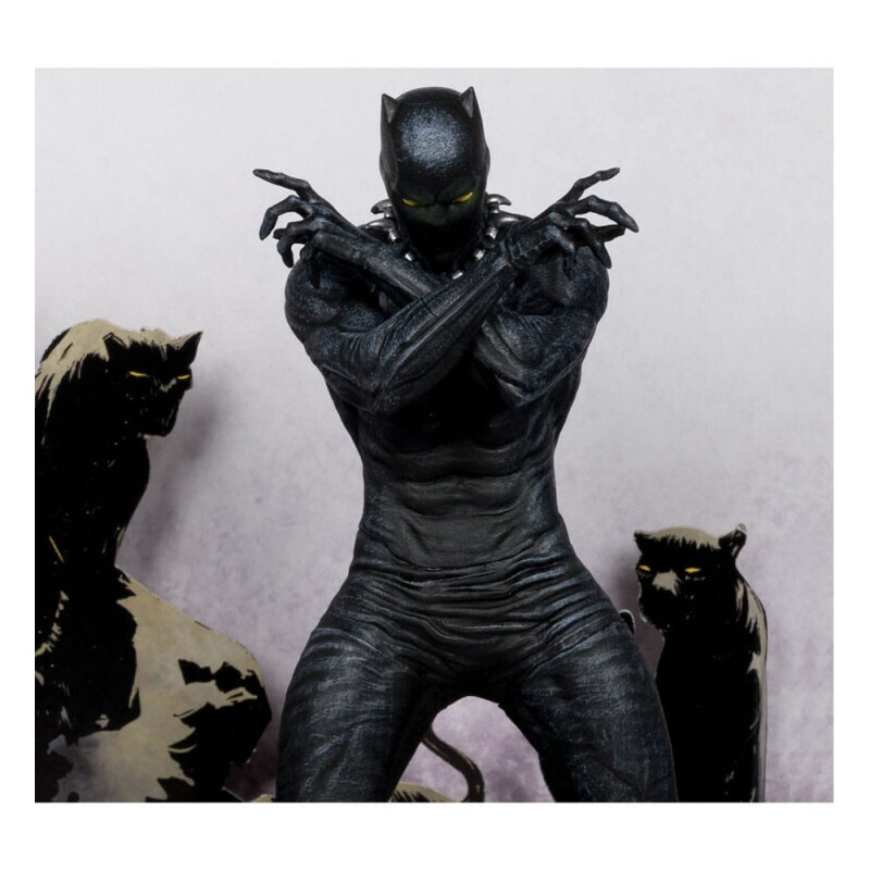 Marvel Collection PVC Statue 1/10 Black Panther (Marvel Knights #4) 17cm