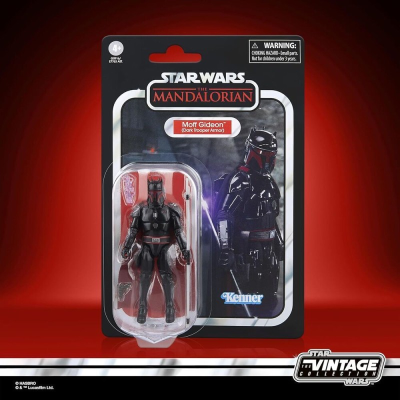 Star Wars: The Mandalorian Vintage Collection Action Figure Moff Gideon (Dark Trooper Armor) 10cm