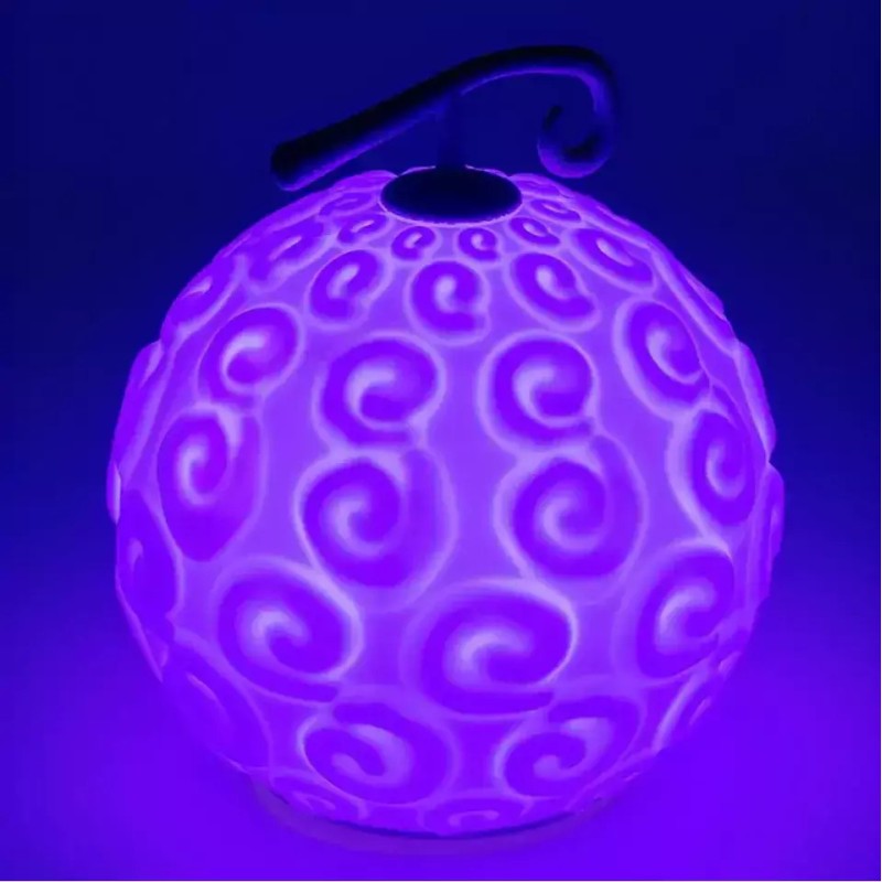 One Piece Officially licensed Squishy Glo Silicon Light Gum Gum Fruit 15cm