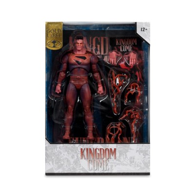 DC Multiverse McFarlane Cover Recreations Action Figure Superman (Kingdom Come) (Gold Label) 18cm