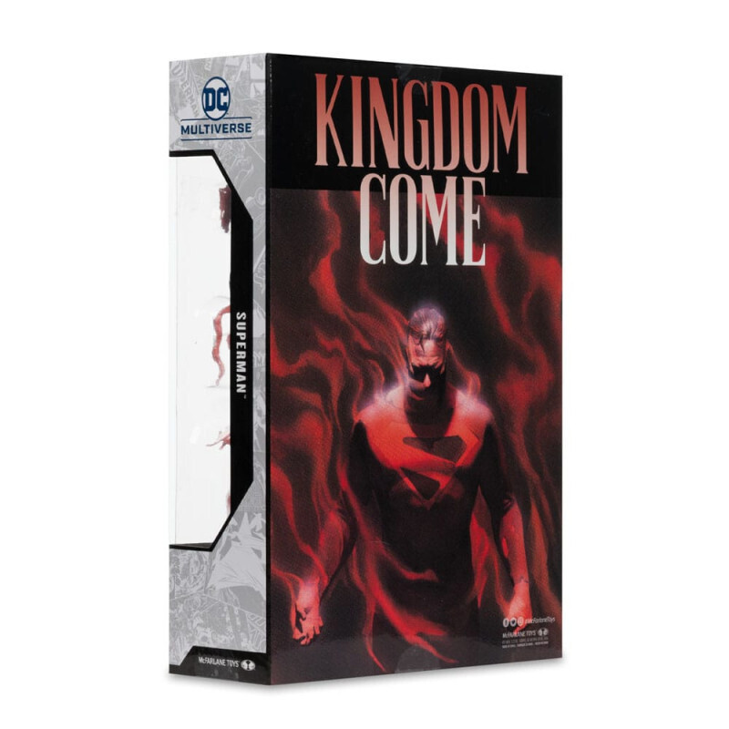 DC Multiverse McFarlane Cover Recreations Action Figure Superman (Kingdom Come) (Gold Label) 18cm
