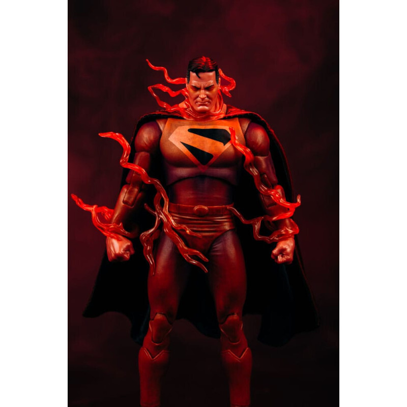 DC Multiverse McFarlane Cover Recreations Action Figure Superman (Kingdom Come) (Gold Label) 18cm