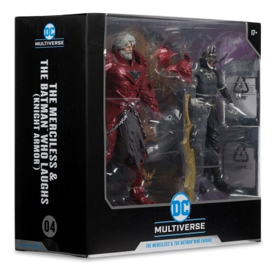 DC Multiverse McFarlane Collector Edition Action Figure 2-Pack #04 Batman who laughs (Knight Armor) & Merciless (Dark Multiverse) 18cm
