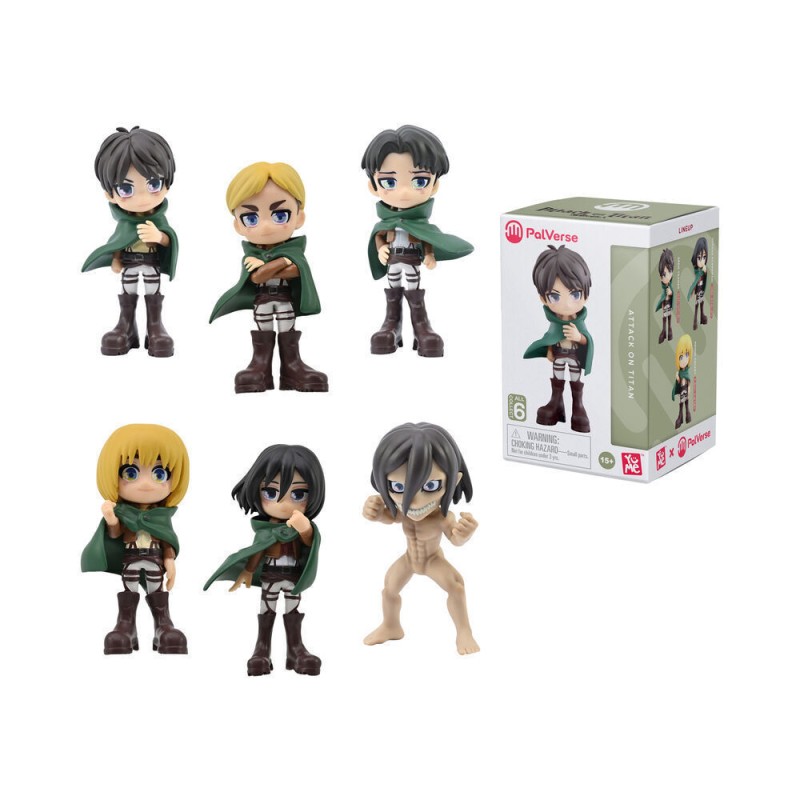Attack On Titan Anime Series Mini Figures 9cm