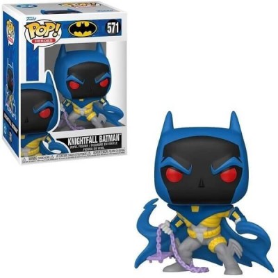 DC Thru The Years POP! Heroes Vinyl Figures Knightfall Batman (90's) 9cm 571