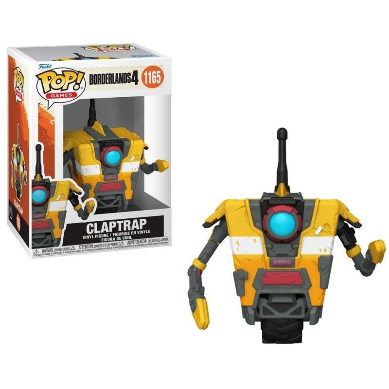 Funko Pop! Games: Borderlands - Claptrap 1165