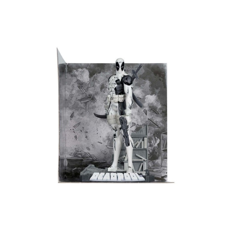 Marvel Collection PVC Statue 1/10 Deadpool (The New Mutants #98) (Line Art) (Gold Label) 17cm