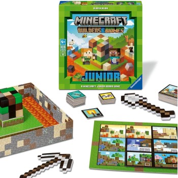 Minecraft Board Game Builders & Biomes Junior (EN)