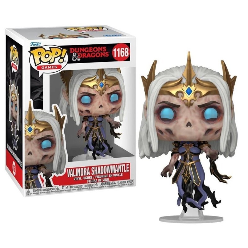 Funko Pop! Games: Dungeons & Dragons - Valindra Shadowmantle 1168