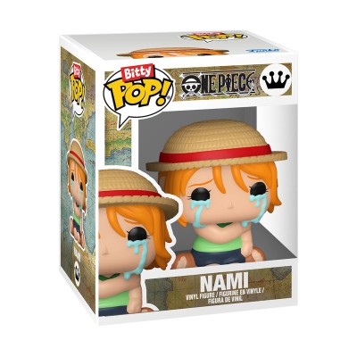 One Piece Bitty POP! Vinyl Figures 2-Pack Monkey D. Luffy & Nami 2cm