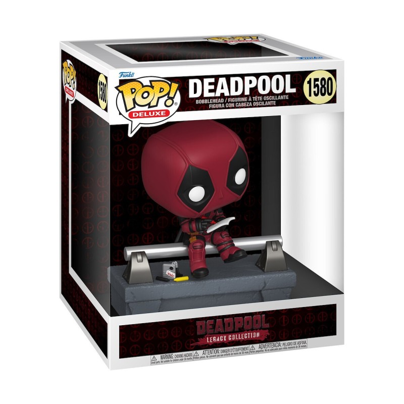 Marvel POP! Deluxe Vinyl Figure Deadpool on Bridge 9cm 1580