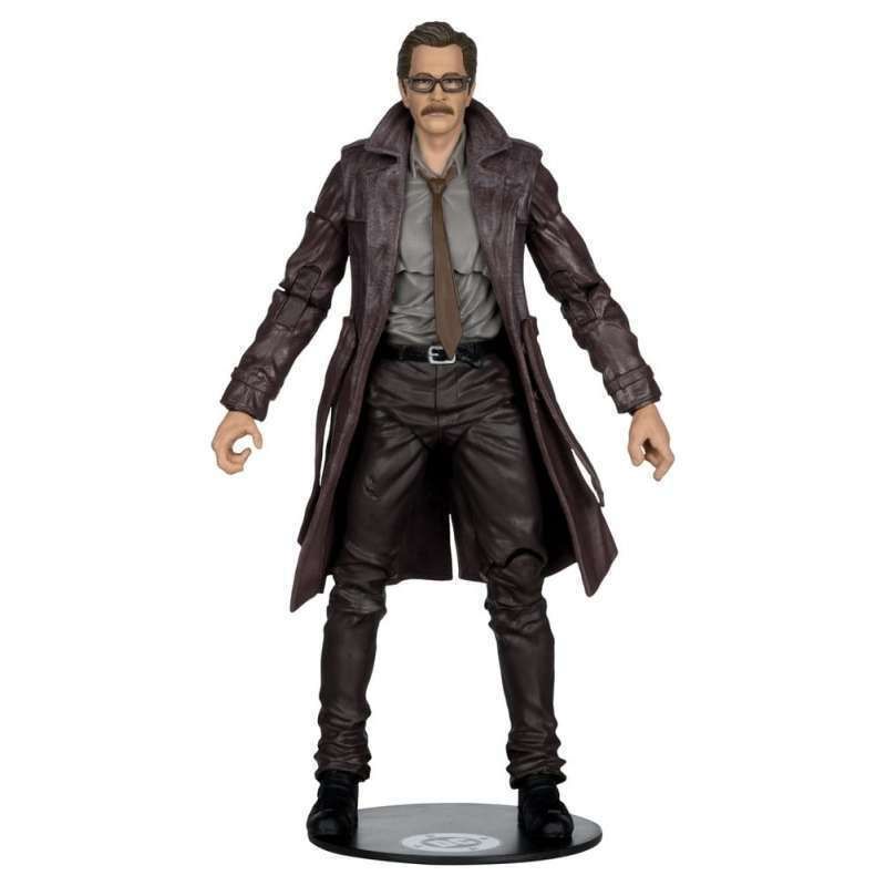 DC Multiverse Action Figure Commissioner James Gordon (The Dark Knight Trilogy) Deluxe Theatrical Edition 18cm