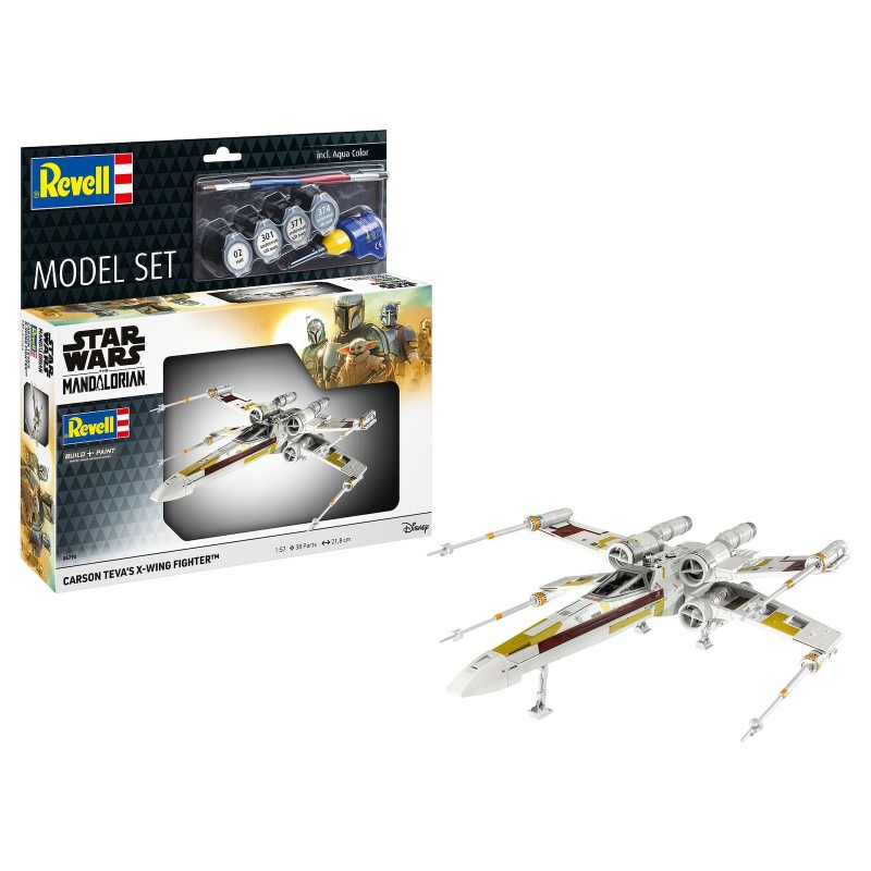 Star Wars Model Kit 1/57 Carson Teva's X-Wing Fighter 22cm