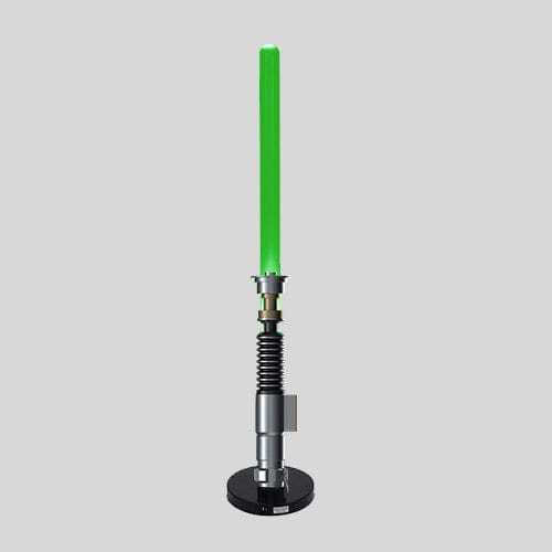 Star Wars Officially licensed Lamp Luke Skywalker Return Of The Jedi Green Lightsaber 59cm