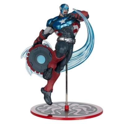 Marvel Rivals Collection 1/10 Action Figure Captain America 20cm
