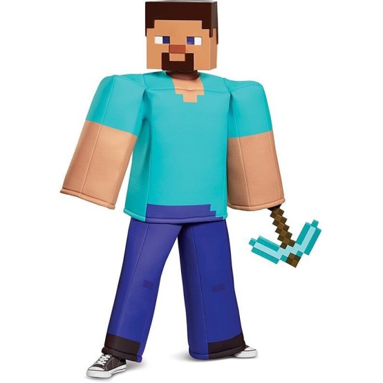 Minecraft Plastic Replica Diamond Pickaxe 40cm