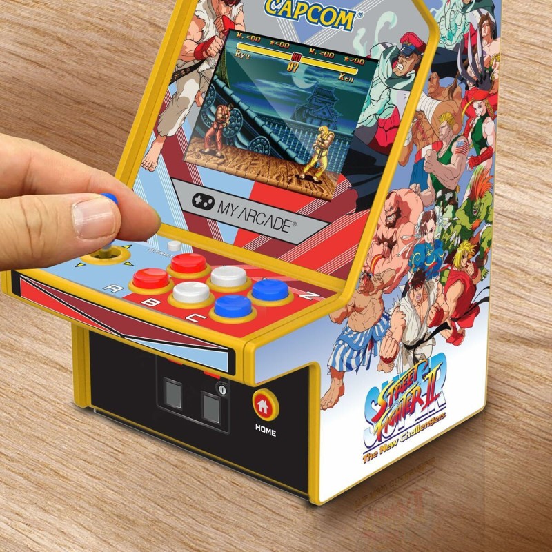 Super Street Fighter II Portable Retro Arcade Micro Player Pro