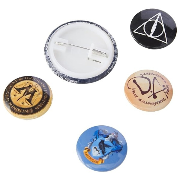 Harry Potter Pin-Back Buttons 5-Pack Hogwarts