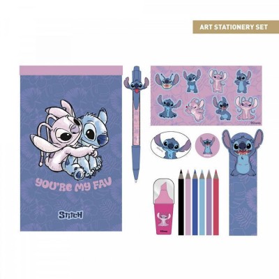 Lilo & Stitch Officially licensed Stationery - Set 13 pieces You're My Fav