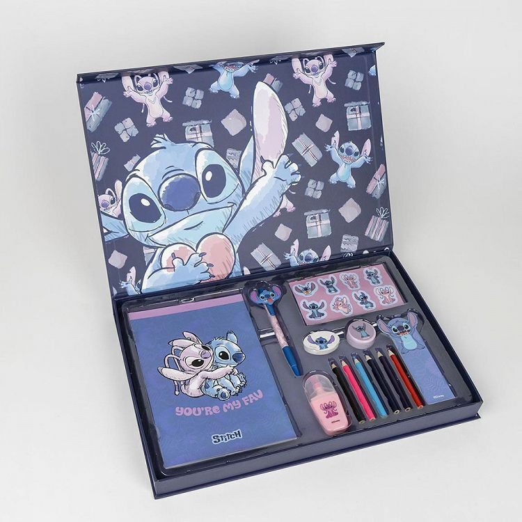 Lilo & Stitch Officially licensed Stationery - Set 13 pieces You're My Fav