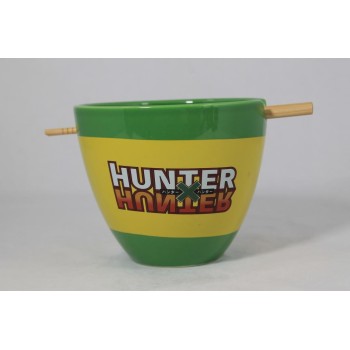 Hunter x Hunter Ramen Bowl with Chopsticks Logo 473ml