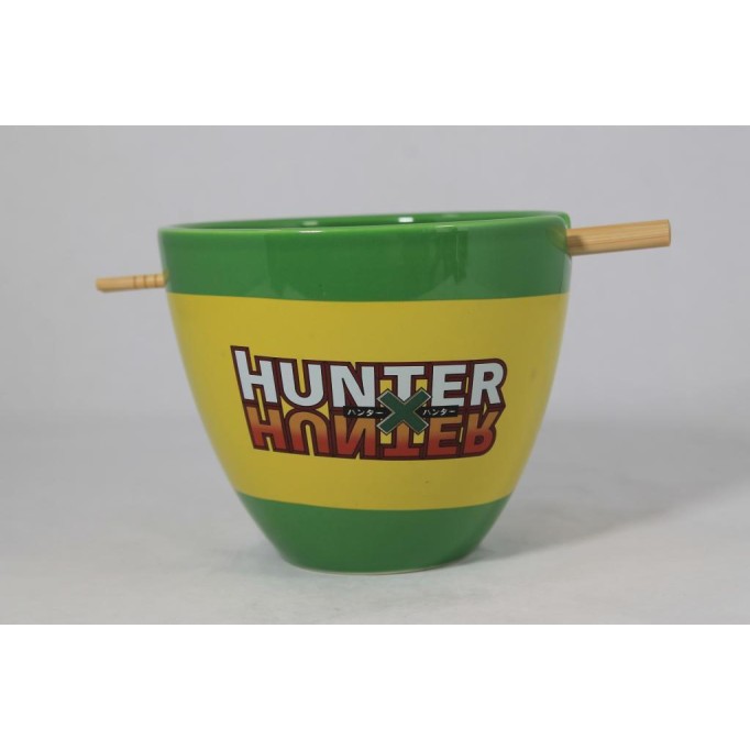 Hunter x Hunter Ramen Bowl with Chopsticks Logo 473ml