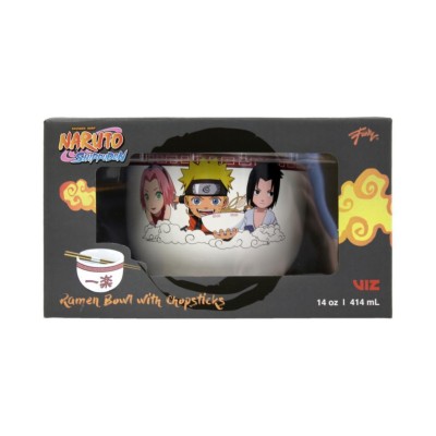 Naruto Shippuden Ramen Bowl with Chopsticks Team Seven 414ml