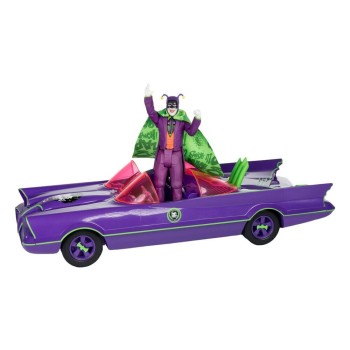 Dc Retro Action Figure Vehicle Batman 66 Batmobil Joker Gold Label