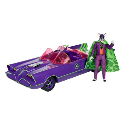 Dc Retro Action Figure Vehicle Batman 66 Batmobil Joker Gold Label
