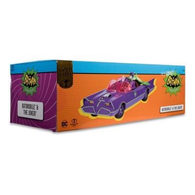 Dc Retro Action Figure Vehicle Batman 66 Batmobil Joker Gold Label
