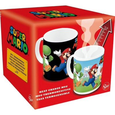 Super Mario Heat Change Mug Group 325ml Κεραμική Κούπα