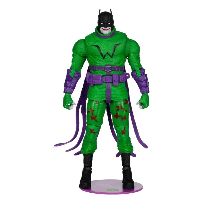DC Multiverse Action Figure Batman (Batman: Last Knight on Earth) Jokerized (Gold Label) 18cm