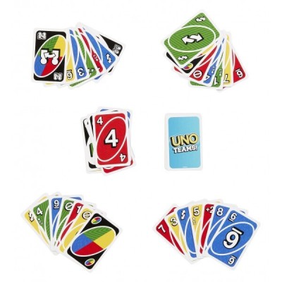 UNO Teams Card Game