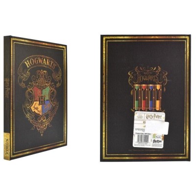 Harry Potter Officially licensed Notebook Hogwarts Black