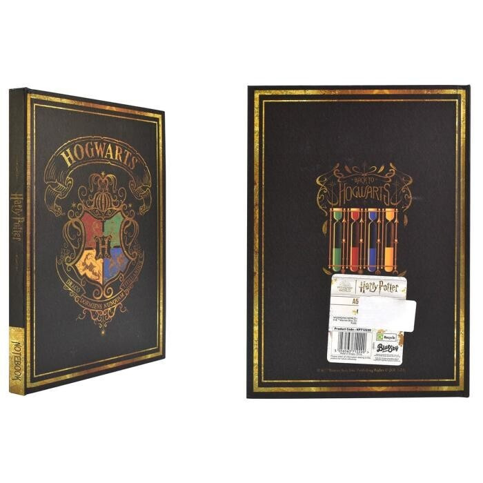 Harry Potter Officially licensed Notebook Hogwarts Black