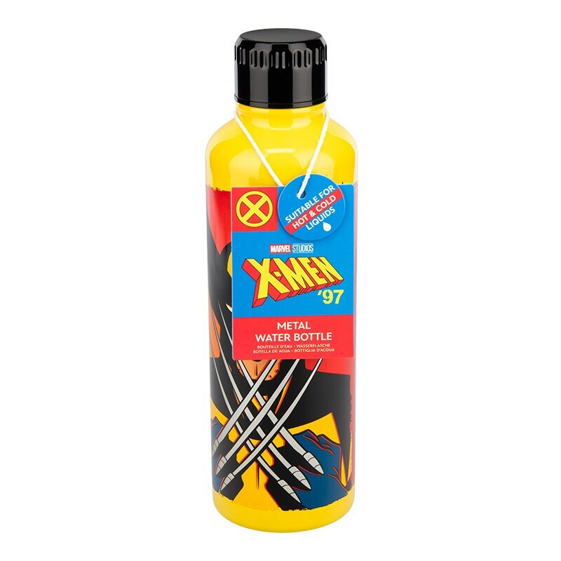 Marvel Officially licensed Metal Water Bottle X-Man Wolverine 450ml