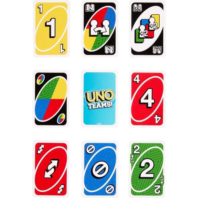 UNO Teams Card Game