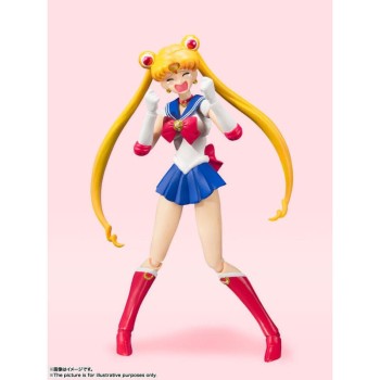 Sailor Moon S.h Figuarts Action Figure Sailor Moon Animation Color Edition 14Cm
