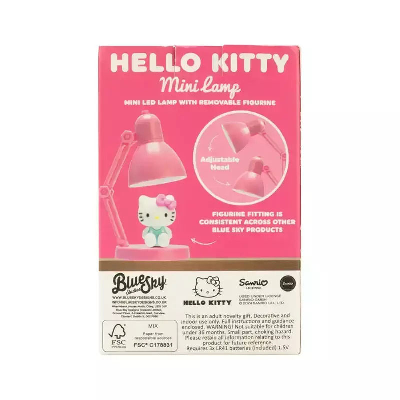 Sanrio Officially licensed Mini LED-Light with Figure Hello Kitty 10cm